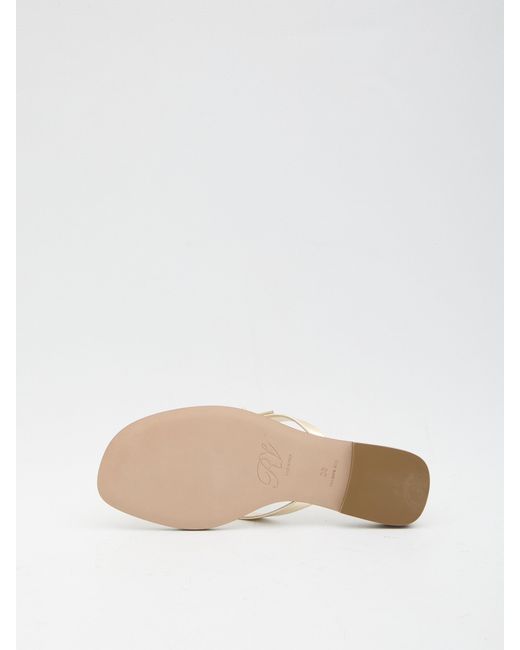 Roger Vivier Natural Calfskin Shoes