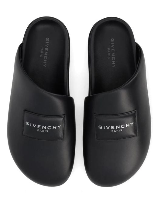 Givenchy Black Puffy Mules for men