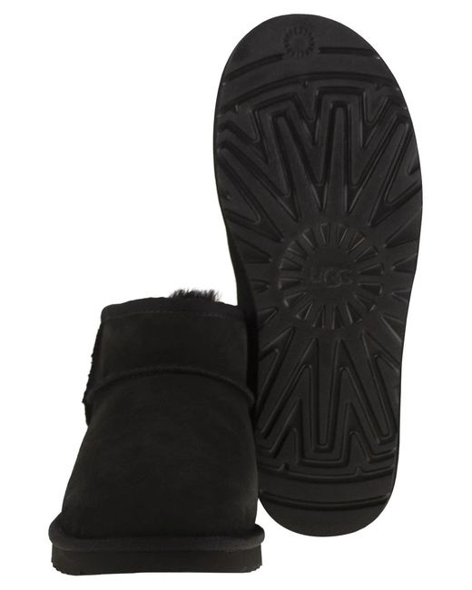 Ugg Black Classic Ultra Mini for men