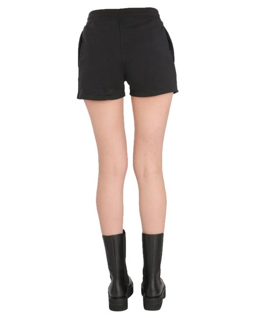 Moschino Couture Black Sweat Shorts