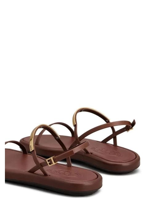 Tod's Brown Sandalo