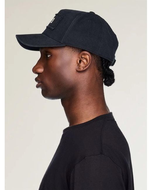 Y-3 Black Race Baseball Cap for men