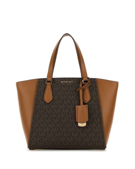 MICHAEL Michael Kors Brown Canvas Taryn Handbag