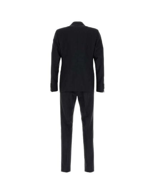 Prada Black Midnight Wool Blend Suit for men