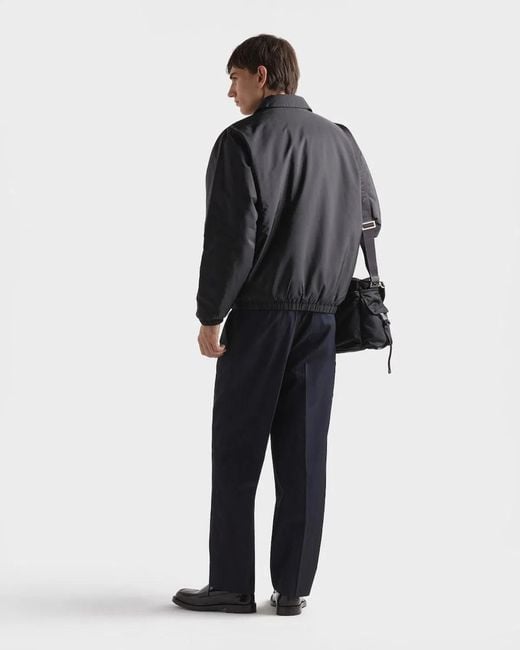 Prada Black Re-Nylon Blouson for men