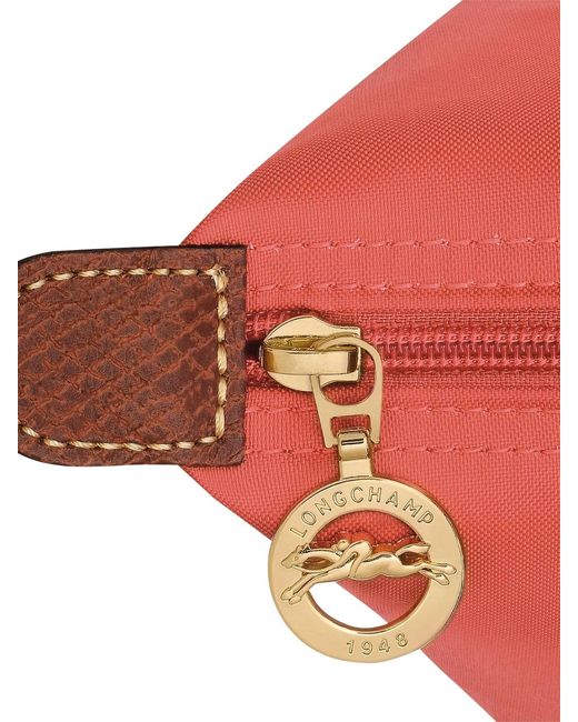Longchamp Red Le Pliage Original Shoulder Bag