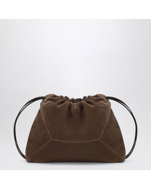 Brunello Cucinelli Brown Bc Duo Monili-Detail Cross Body Bag