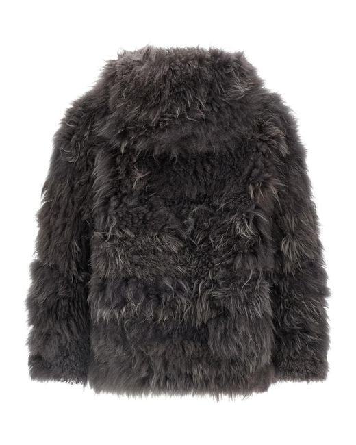 Simonetta Ravizza Gray 'Flen' Coat