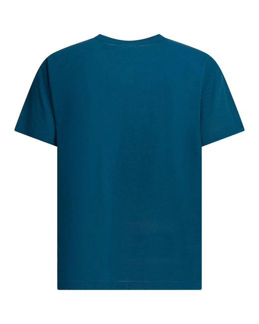 Montbell Blue "Wickron T One Point" T-Shirt for men