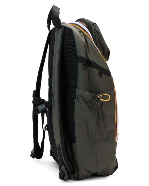 K-Way Black Backpack Monte Limar for men