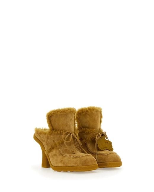 Burberry Metallic Mule Highland 90
