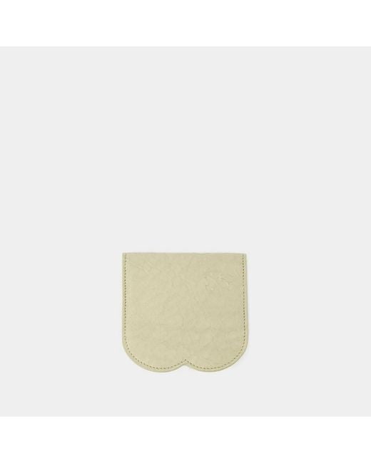 Burberry White Chess Card Holder