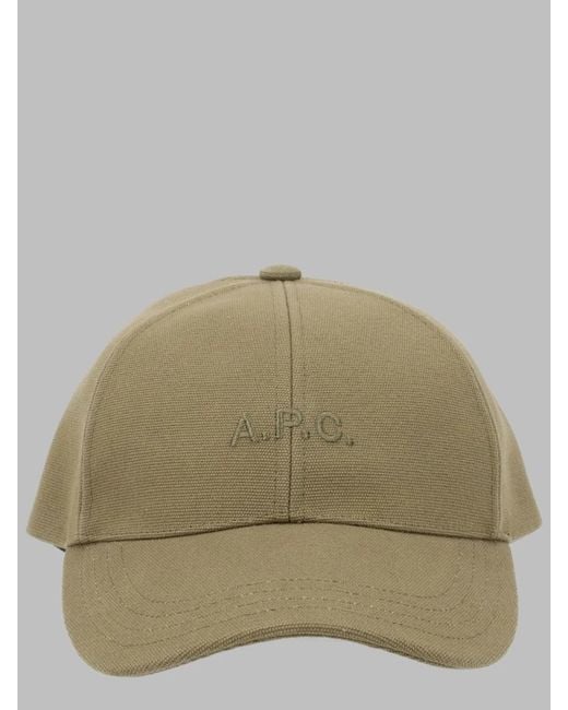 A.P.C. Natural Baseball Cap Charlie