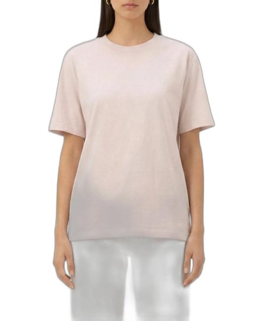 Golden Goose Deluxe Brand White Tshirt With Logo