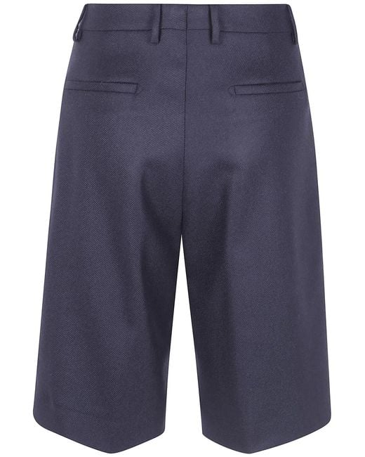 Tagliatore Blue "Effie" Bermuda Trousers