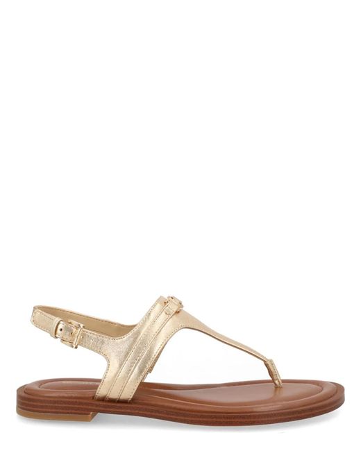 MICHAEL Michael Kors Natural Sheep Leather Sandal