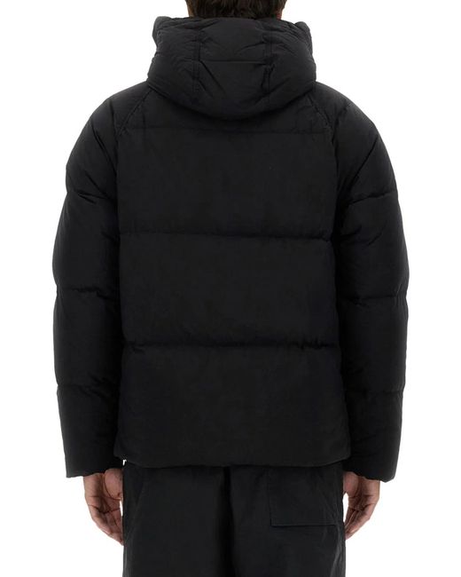 C P Company Black Artic Down Jacket for men