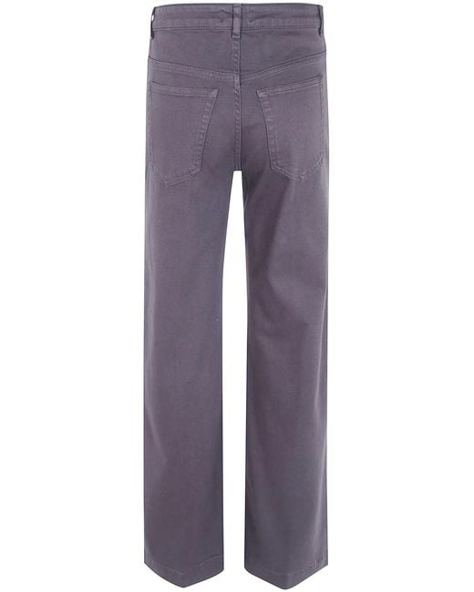 Seventy Blue Wide Leg Denim