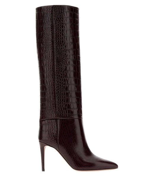 Paris Texas Brown Stiletto Boot 85