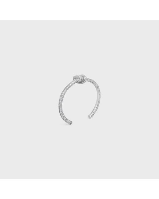 Céline Metallic Sparkle Cuff