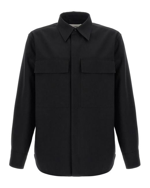 Jil Sander Black '08' Shirt for men
