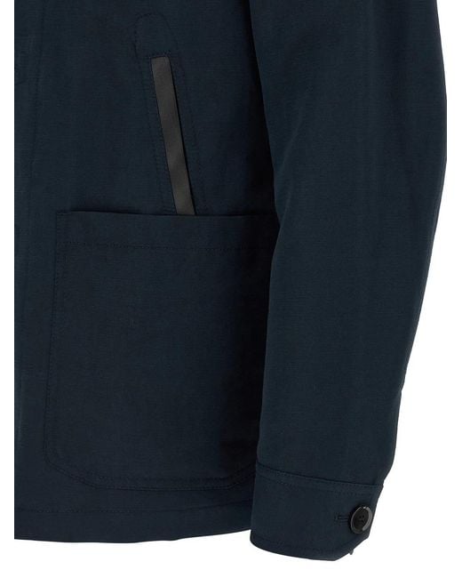 Brioni Blue 'Desert' Jacket for men