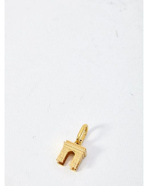 Céline White Arc De Triomphe Charm