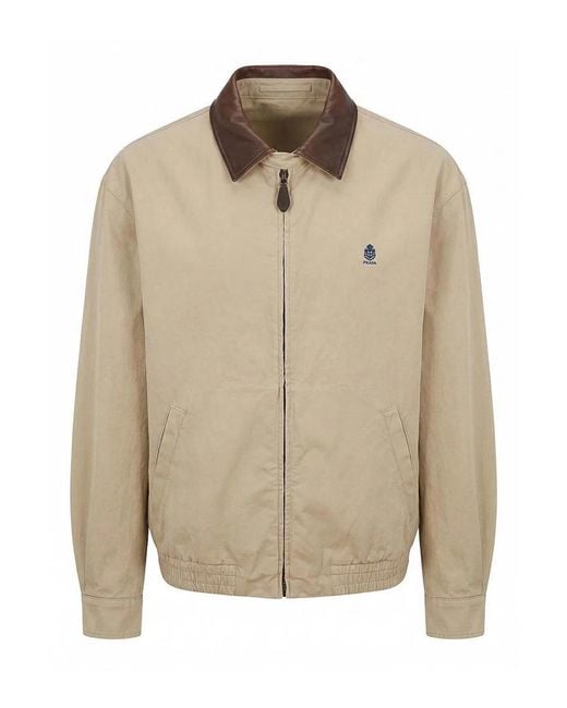 Prada Natural Cotton Jacket for men