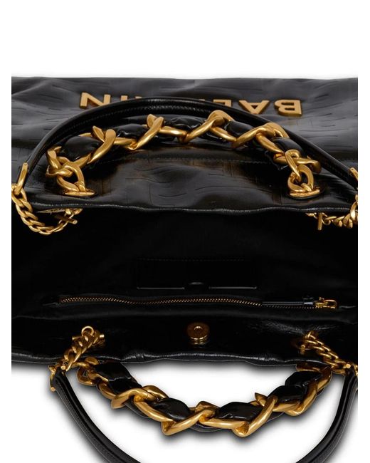 Balmain Black Open Tote Large