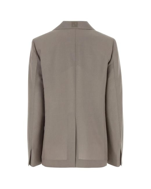 Fendi Brown Wool Blazer