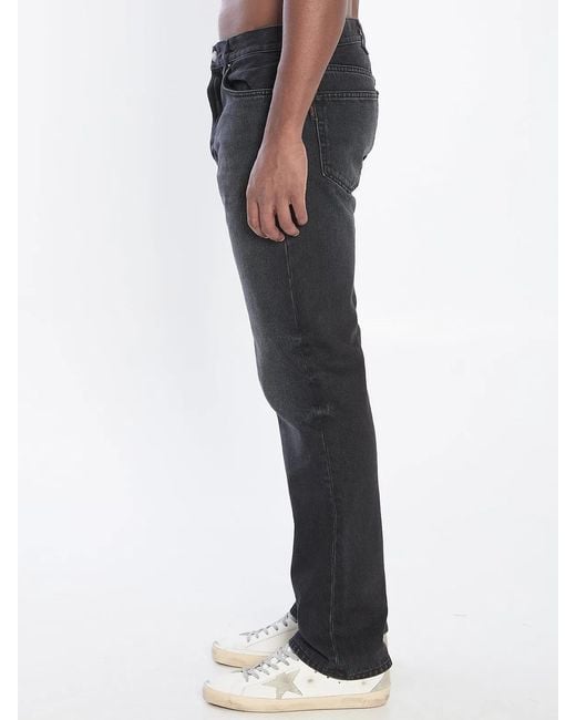 Haikure Gray Blake Denim Pants for men
