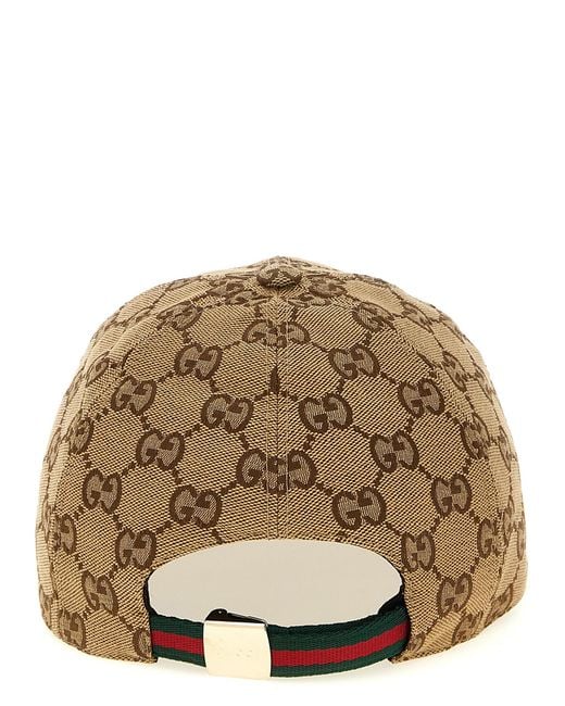 Gucci Natural Gg Fabric Cap
