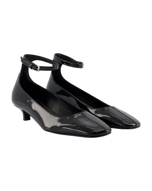 Totême Black Anklet Pumps