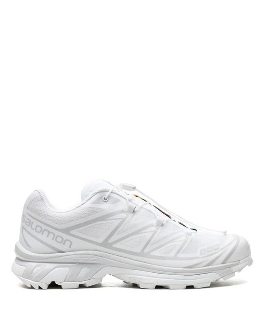 Salomon White "Xt-6" Sneakers