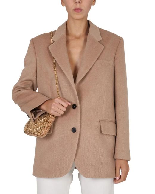 Stella McCartney Natural Singlebreasted Jacket