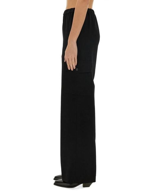 Aspesi Black Pants With Pockets
