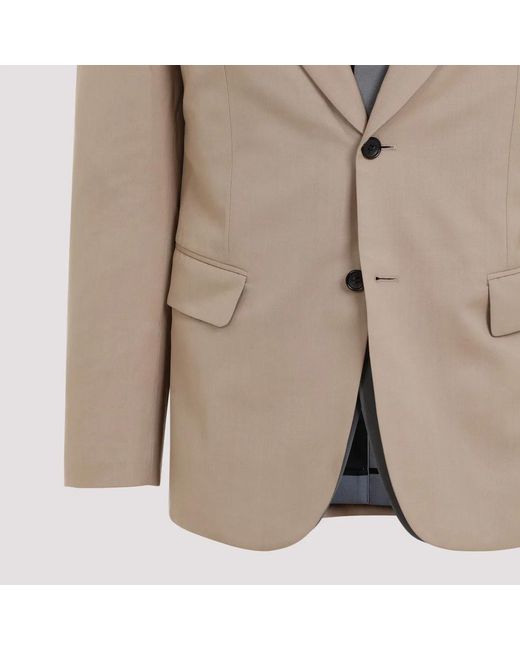 Comme des Garçons Brown Comme Des Garçons Homme Plus Wool Jacket for men