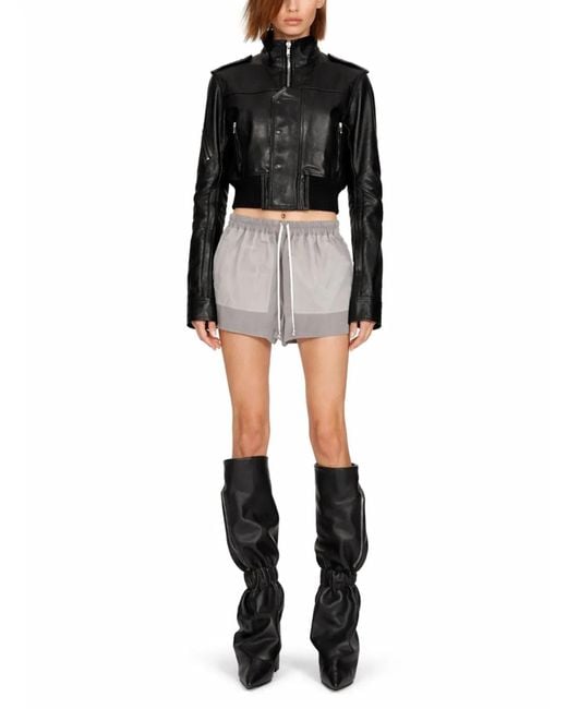 Rick Owens Gray Boxers Shorts