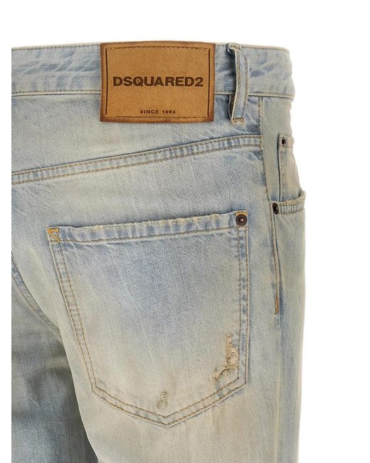 DSquared² Gray 'Teddy' Jeans for men