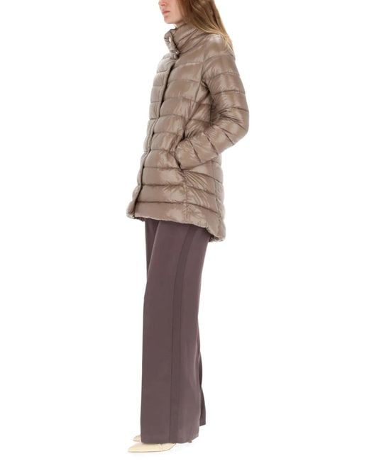 Herno Brown Piumino "A-Shape Amelia"