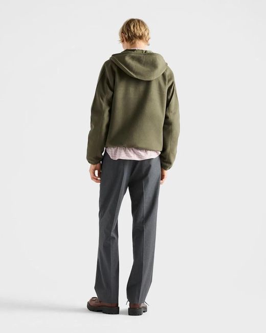 Prada Gray Pantalone for men