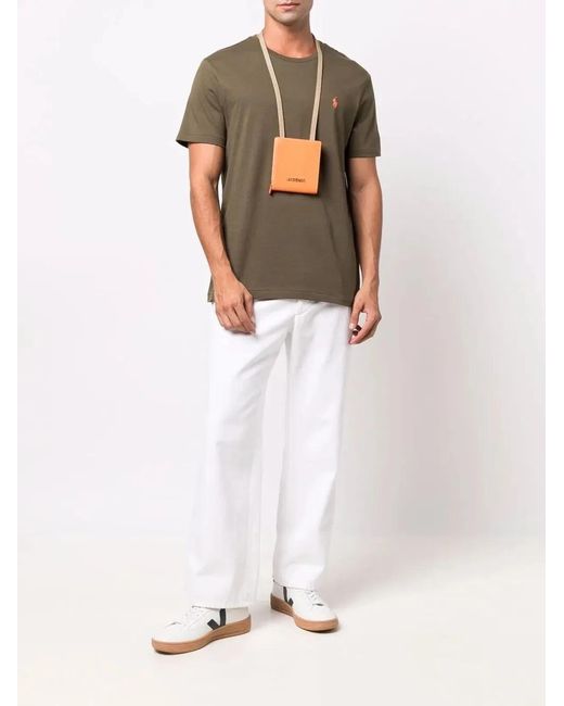 Polo Ralph Lauren Green Custom Slim Fit Jersey T-Shirt for men