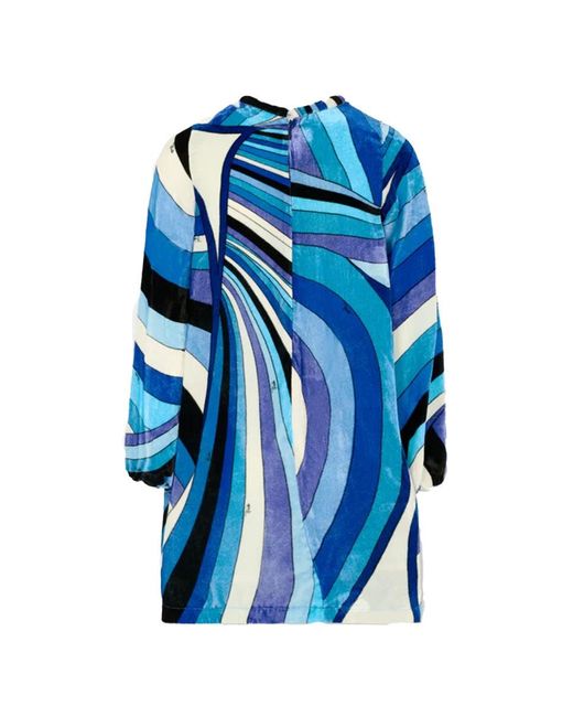 Emilio Pucci Blue Dress