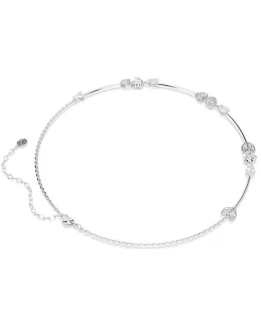 Swarovski White Brass Crystal Bracelets