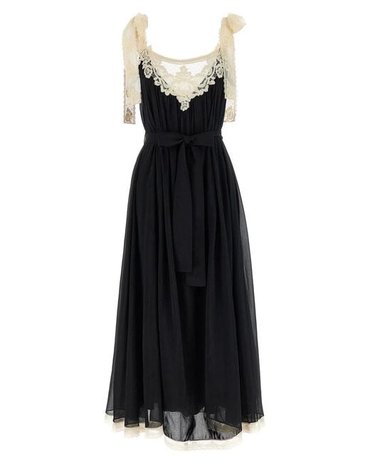 Zimmermann Black 'Roselight' Dress