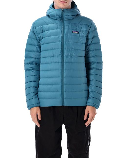 Patagonia Blue Down Sweater Insulated Hoody for men