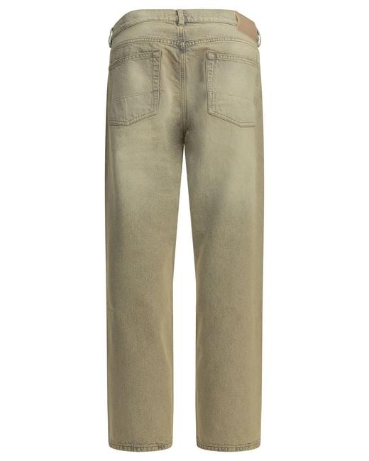 Our Legacy Green "Wolfpack Wash" Straight-Leg Jeans for men