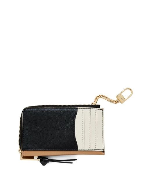 Marc Jacobs White The Utility Snapshot Top Zip Multi Wallet