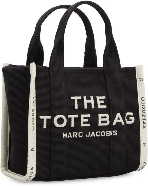 Marc Jacobs Black Tote The Small Vivid Logo