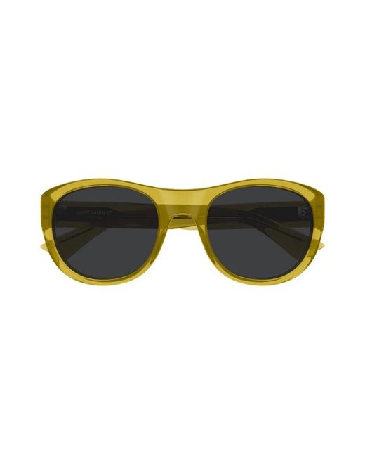 Saint Laurent Yellow Sunglasses Sl 798 Maxime 005/21/140